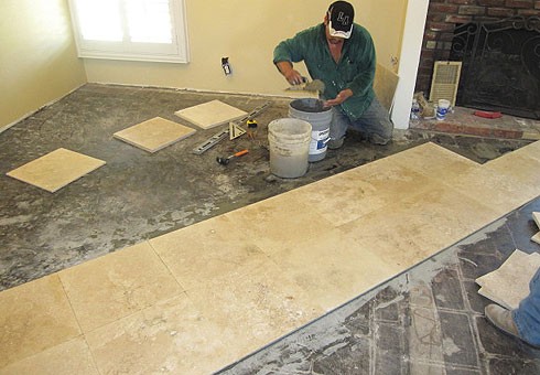 Custom Tile & Hardwood Flooring